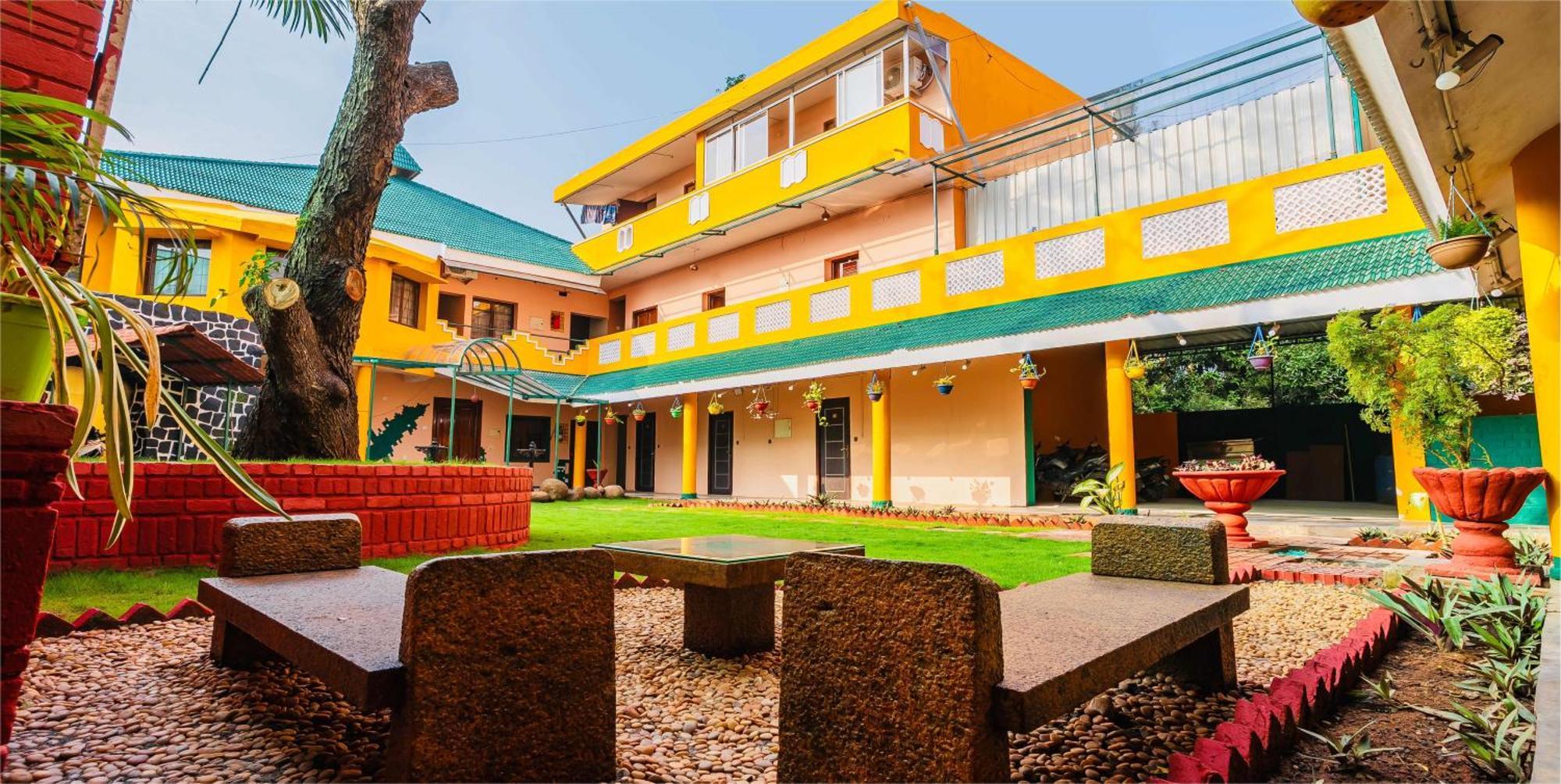 La Courtyard Hotel Pondicherry Exterior foto